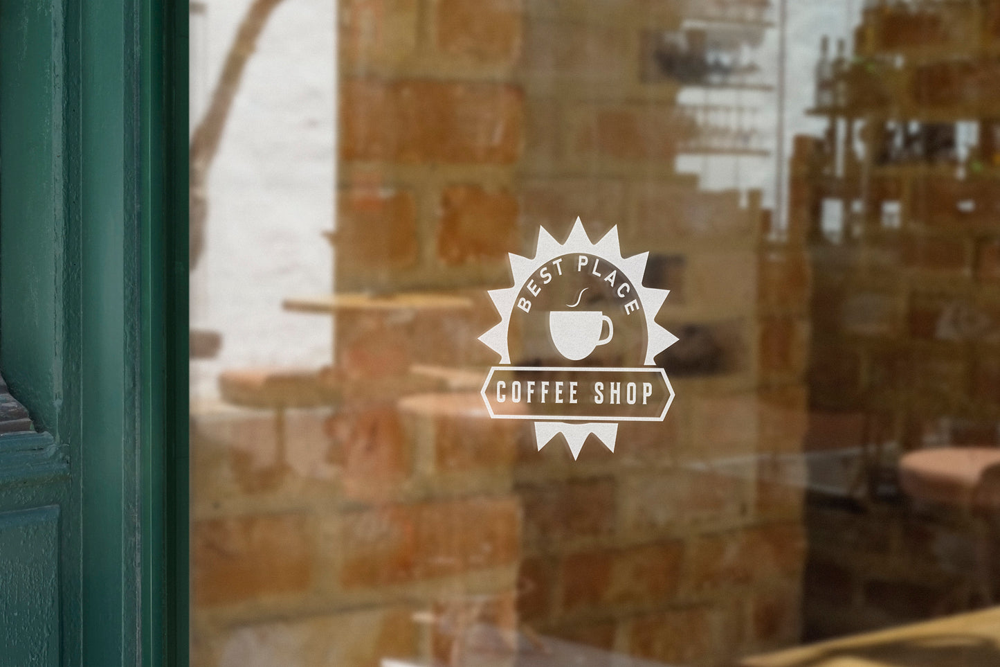 Coffee Shop - Vinyl Window Decal, Standard / Custom Sizes, PEEL AND STICK, Window Sticker, for Storefront, Businesses, Café, Shop, and More!