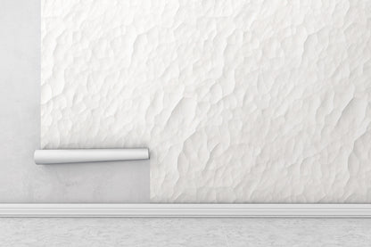 Removable Wallpaper, Minimalist White Pattern - Peel & Stick, Reusable, Self Adhesive, 26" Panels, Easy Install, Seamless