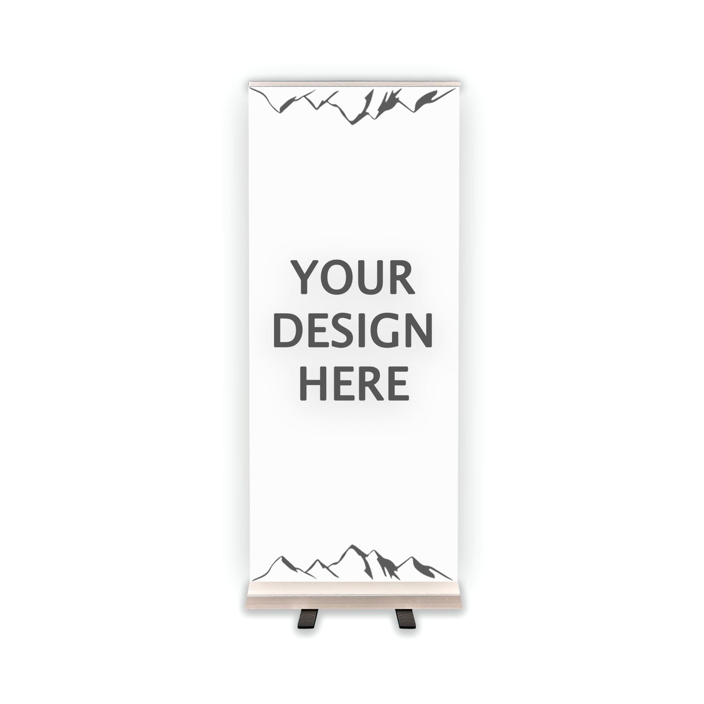 Retractable Banner Stand - P.O.P. Roll Up Banner Display - 81.5" X 33.5" - Banner Sign - Send Message For Custom Order