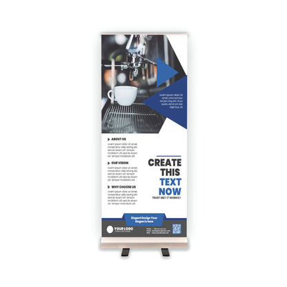 Retractable Banner Stand - P.O.P. Roll Up Banner Display - 81.5" X 33.5" - Banner Sign - Send Message For Custom Order