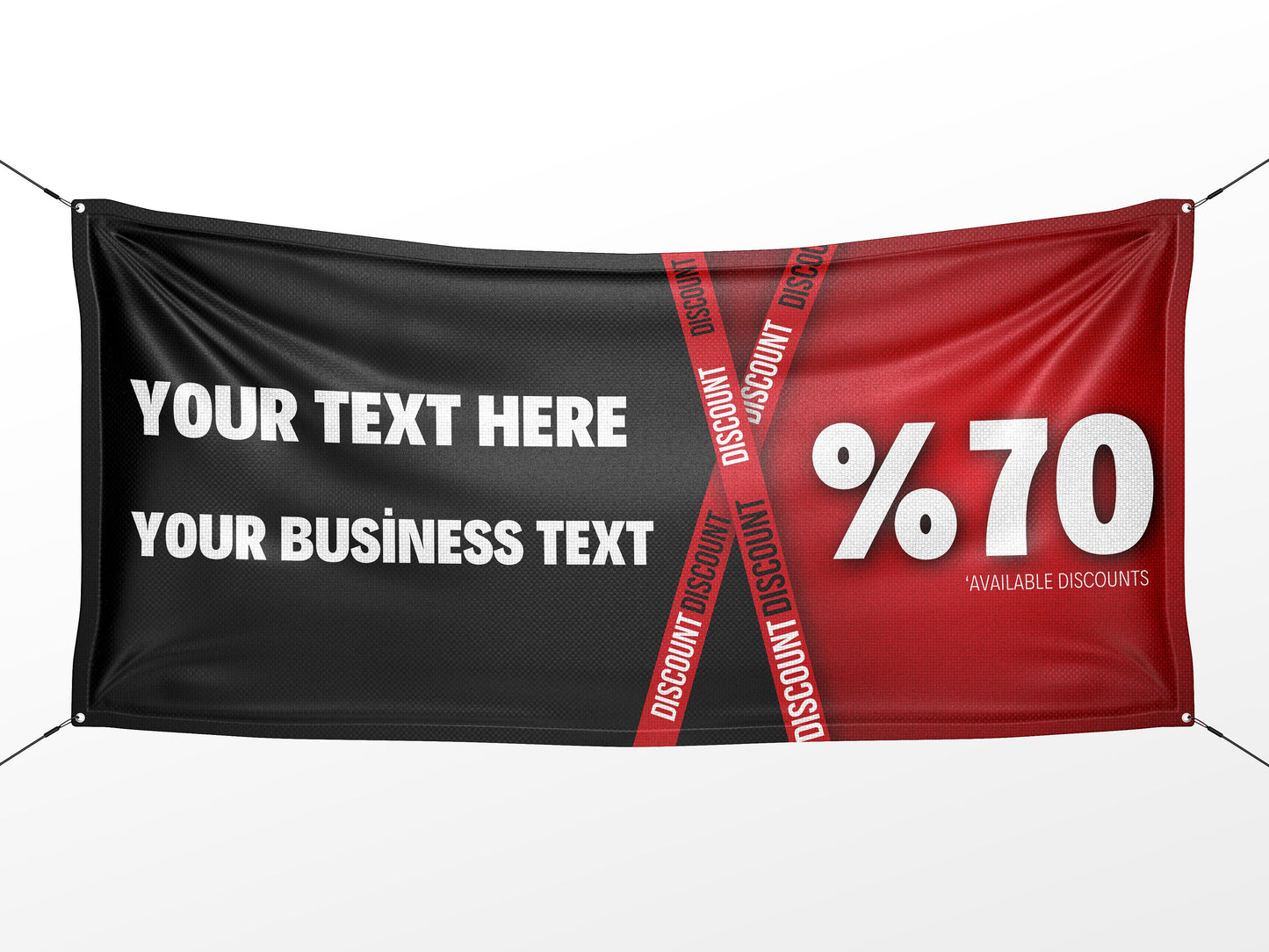 Custom Banner Display, Polyester/Vinyl  - Personalized Advertising Sign - Indoor/Outdoor - Image/Logo/Text - Heavy Duty, Building Banner