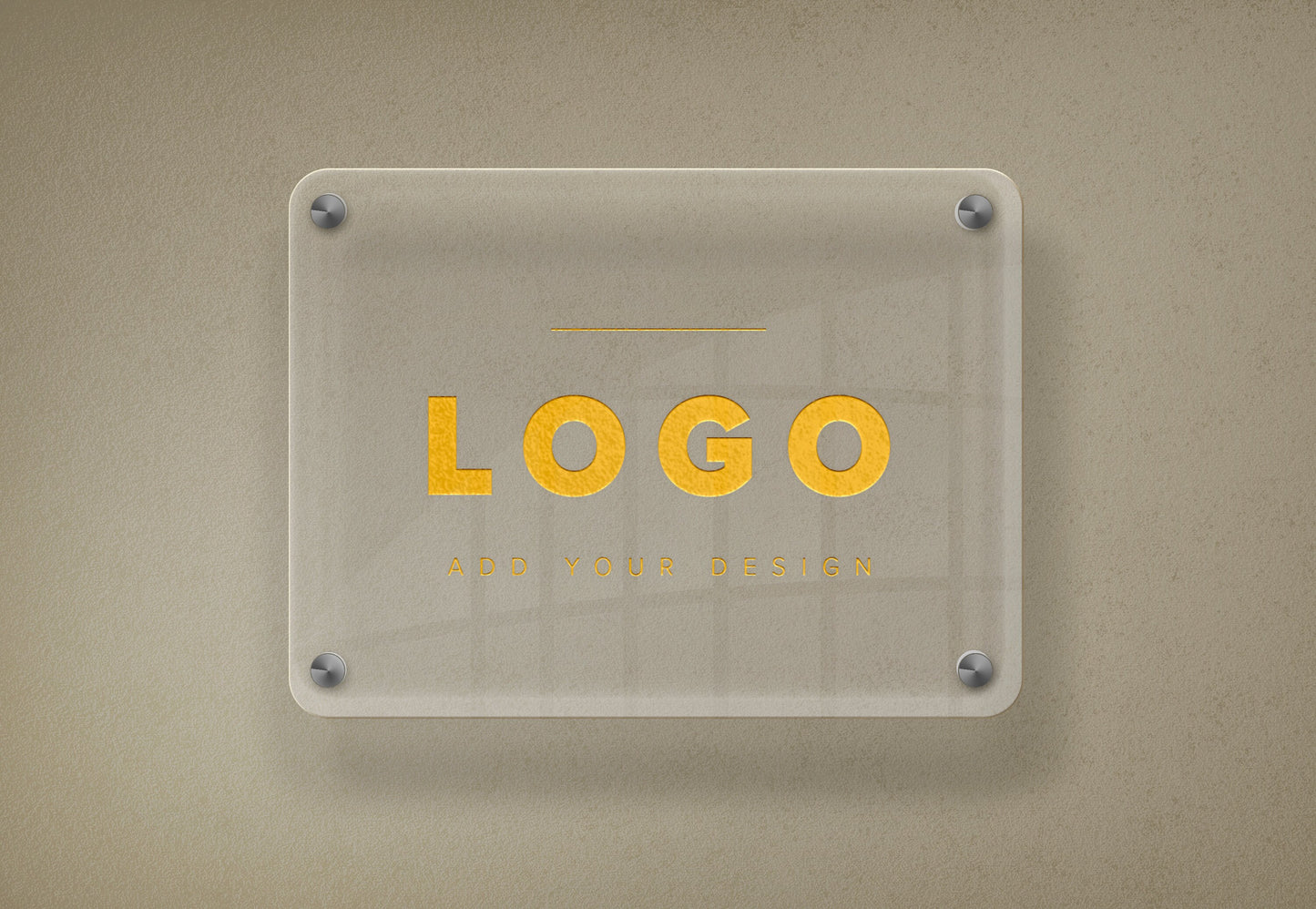 Custom Acrylic Business Sign - Personalized Plexiglass Name Plates for Offices and Companies - Custom Logo Signage