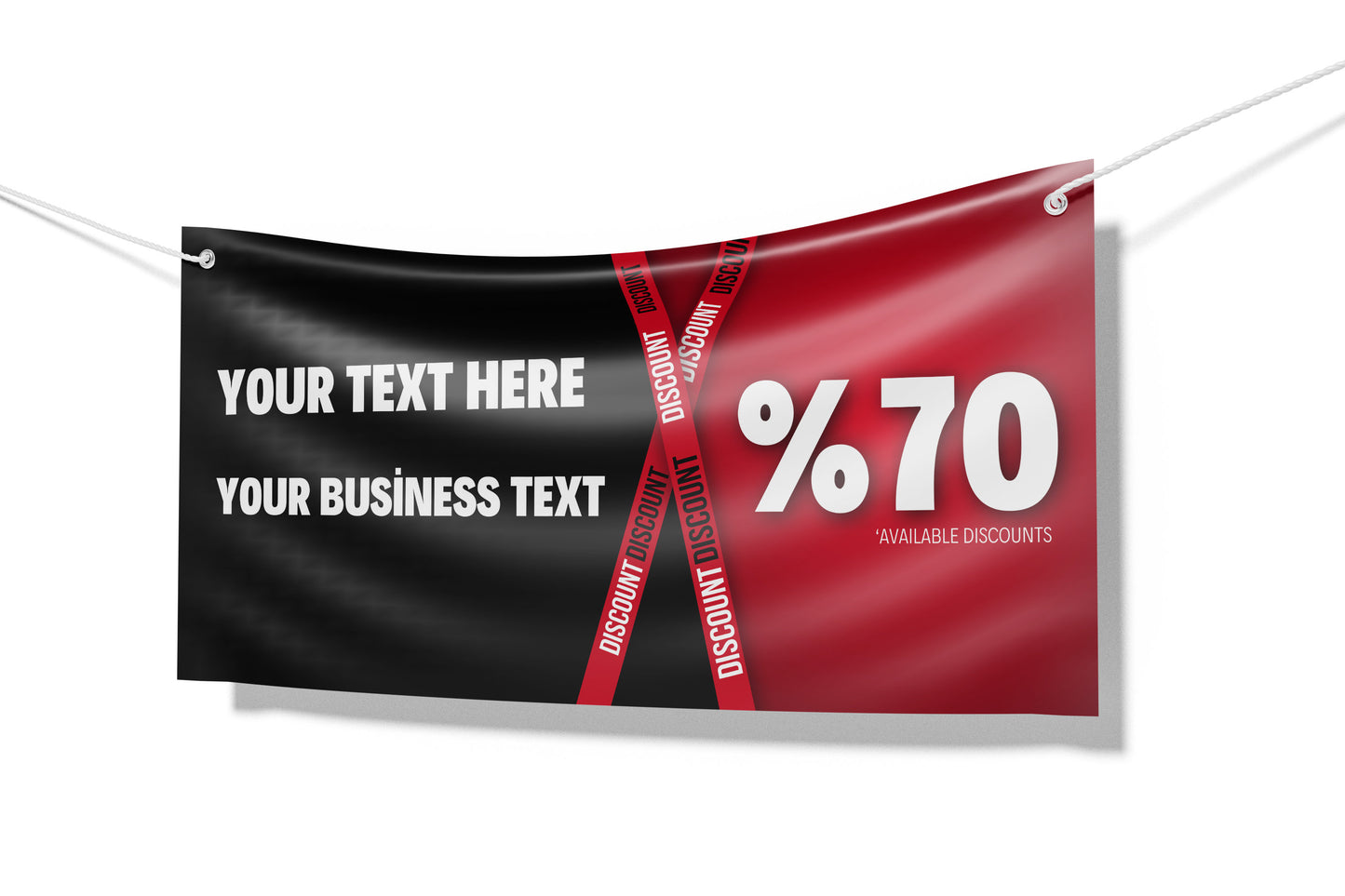 Custom Banner Display, Polyester/Vinyl  - Personalized Advertising Sign - Indoor/Outdoor - Image/Logo/Text - Heavy Duty, Building Banner