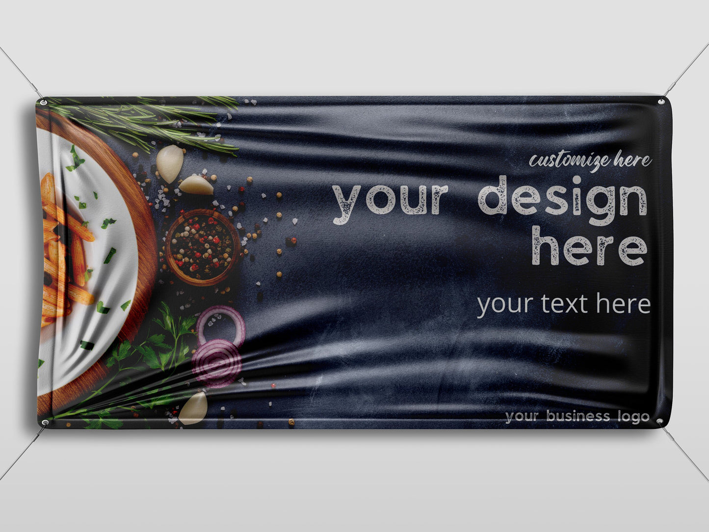 Custom Banner Display, Polyester/Vinyl  - Personalized Advertising Sign - Indoor/Outdoor - Image/Logo/Text - Heavy Duty, Building Banner