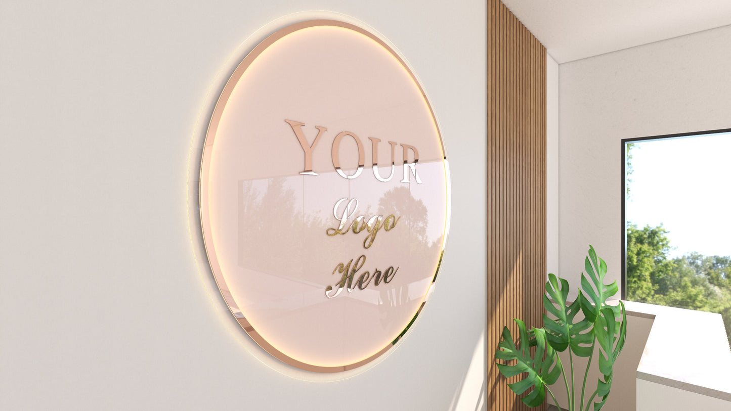 Luxury Illuminated Indoor Sign