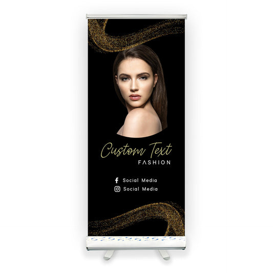 Retractable Banner Stand - P.O.P. Roll Up Banner Display - 81.75" X 24.5" - Banner Sign - Send Message For Custom Order