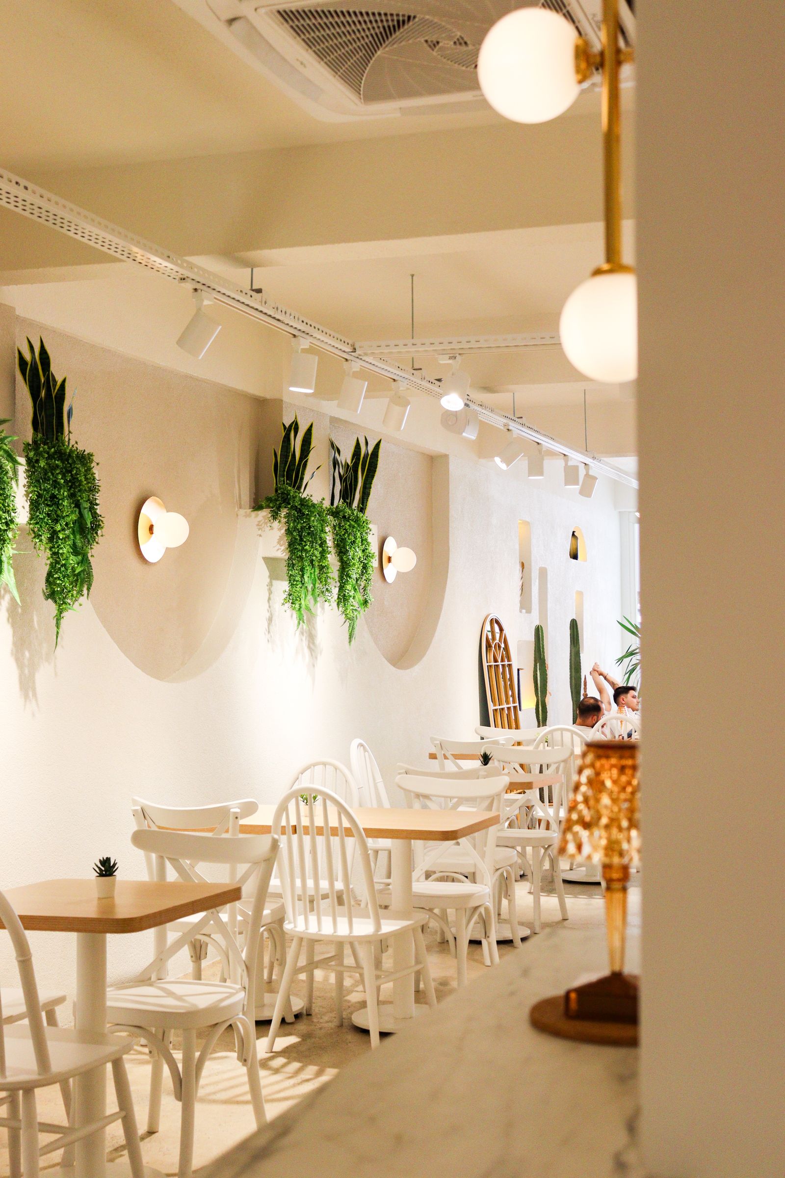 Illuminated café signage concept
